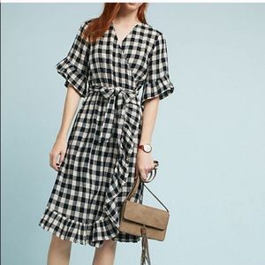 Anthropologie Isabella Sinclair Gingham Dress